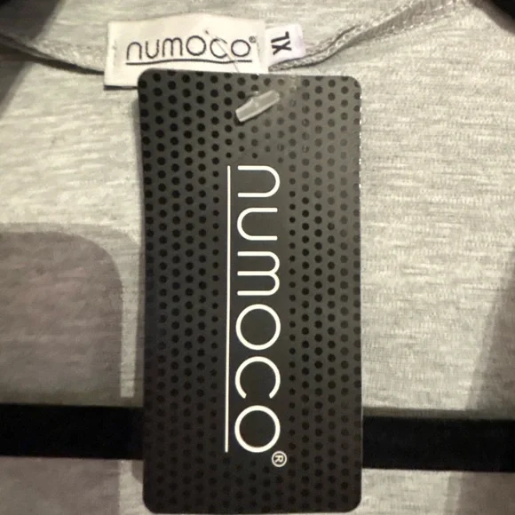 Nimoco Gray and Black women’s XLarge Zip-Up Dress NWT - Picture 6 of 7